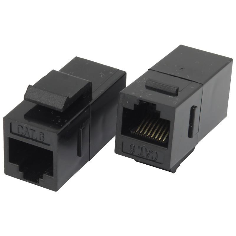 Łącznik przewodów keystone rj45-rj45 netrack kat. 6 utp 106-73