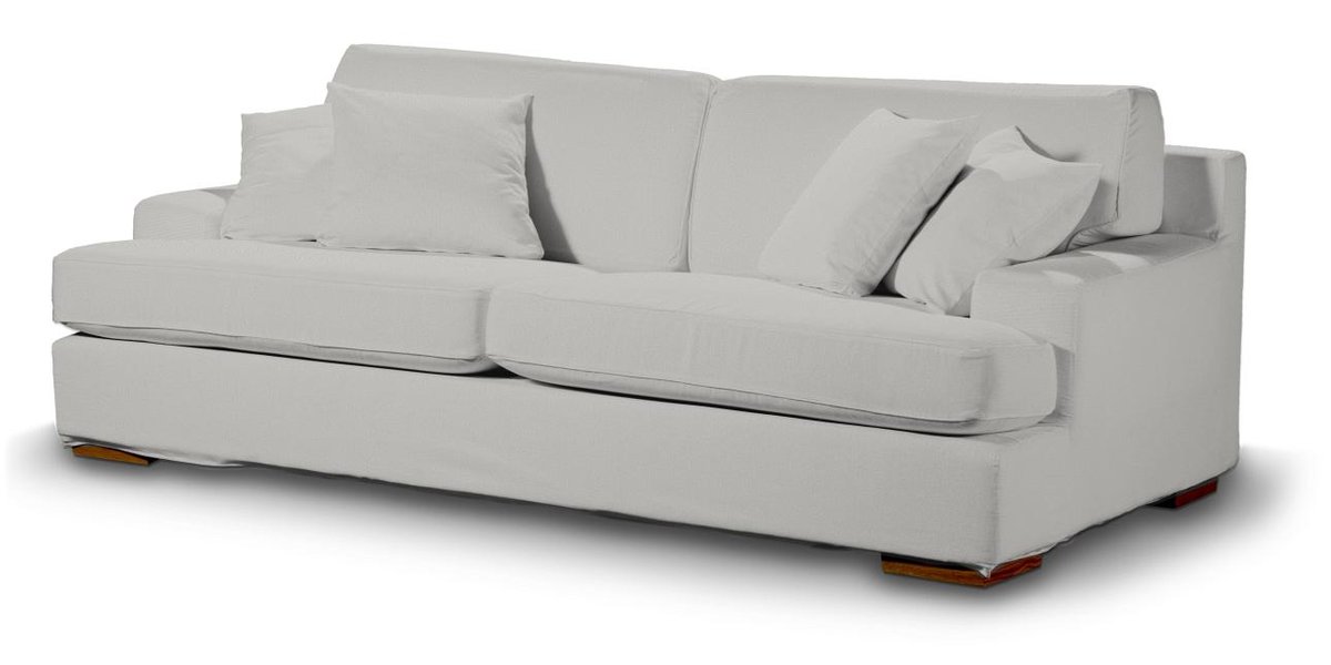 Pokrowiec na sofę Göteborg nierozkładaną, jasny popiel, Sofa Göteborg nierozkładana, Etna