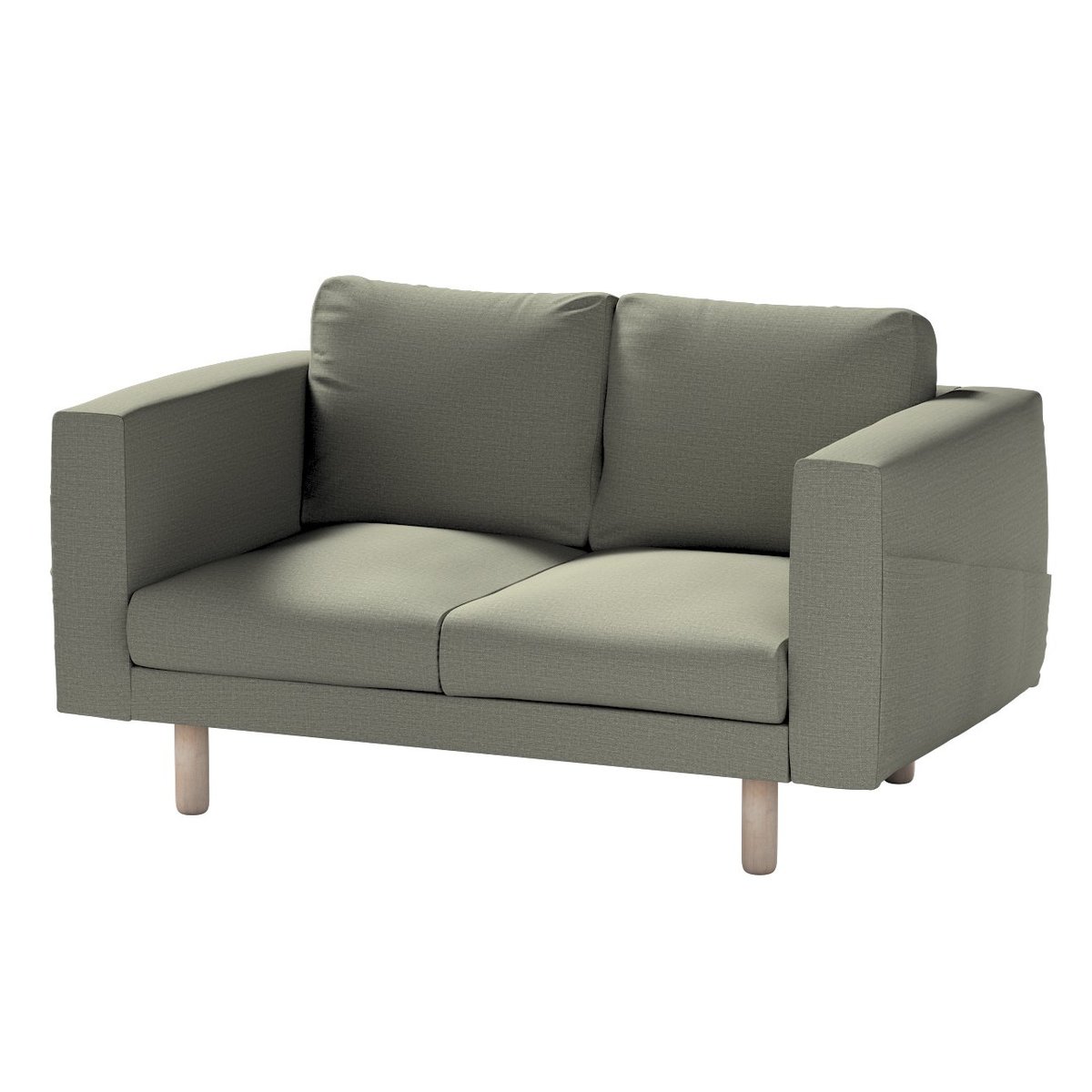 Pokrowiec na sofę Norsborg 2-osobową, szaro-beżowy, 153 x 88 x 85 cm, Living II