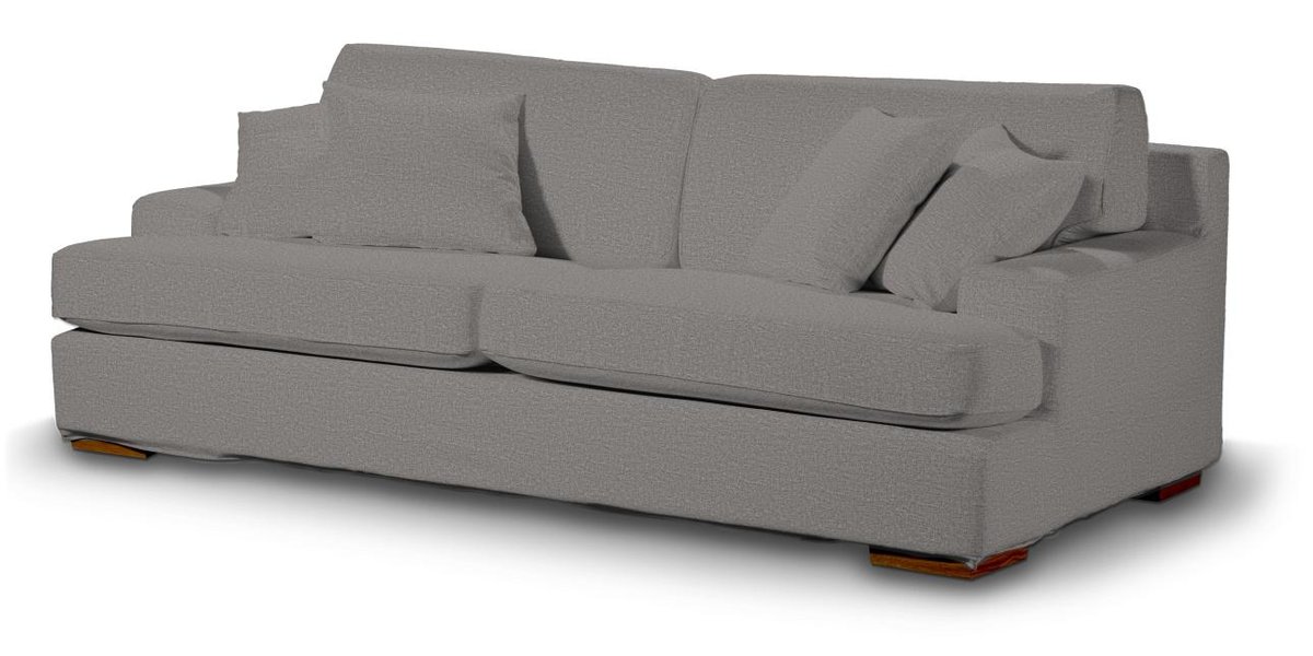 Pokrowiec na sofę Göteborg nierozkładaną, szary, Sofa Göteborg nierozkładana, Edinburgh