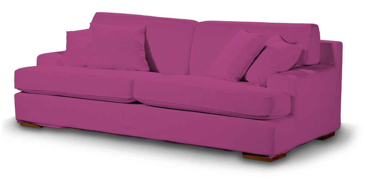 Pokrowiec na sofę Göteborg nierozkładaną, amarant, Sofa Göteborg nierozkładana, Etna