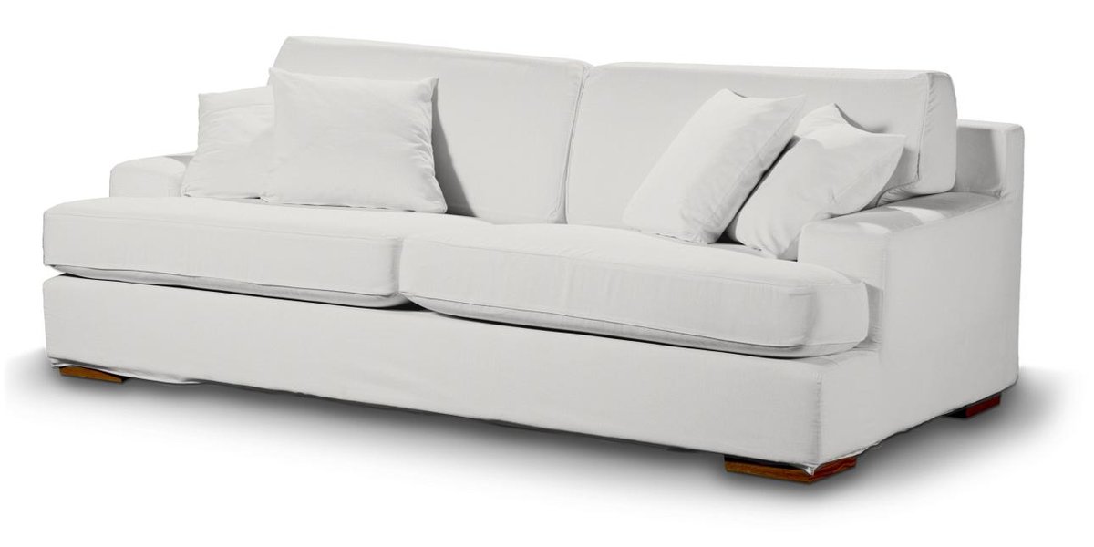 Pokrowiec na sofę Göteborg nierozkładaną, kremowa biel, Sofa Göteborg nierozkładana, Etna