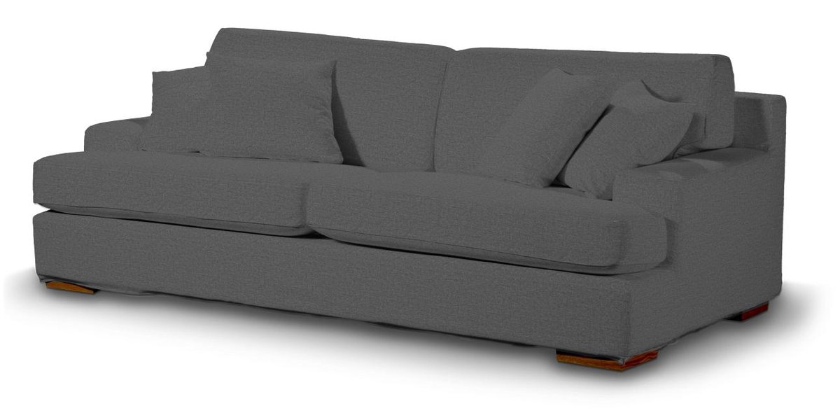 Pokrowiec na sofę Göteborg nierozkładaną, grafit, Sofa Göteborg nierozkładana, Edinburgh