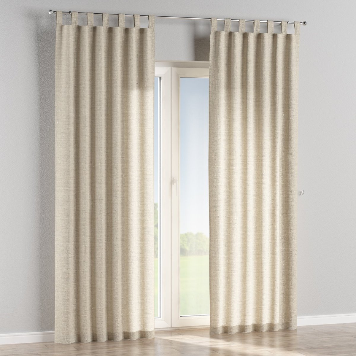 Zasłona na szelkach 1 szt., beżowy