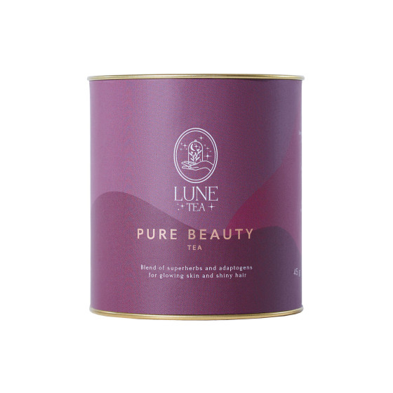 Biała herbata i mieszanka ziół Lune Tea Pure Beauty, 45 g