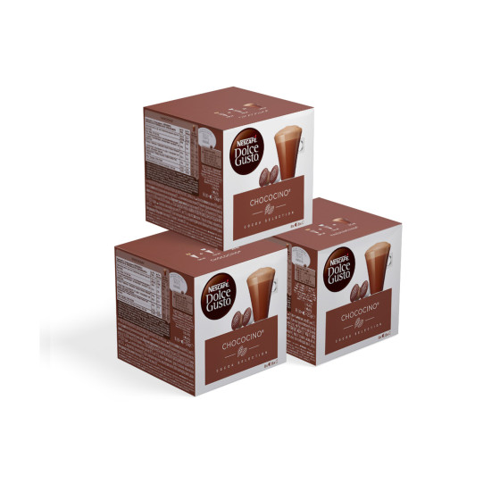 Kawa w kapsułkach NESCAFÉ® Dolce Gusto® Chococino, 3 x 8+8 szt.