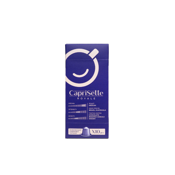 Kawa w kapsułkach do ekspresów Nespresso® Caprisette Royale, 10 szt.