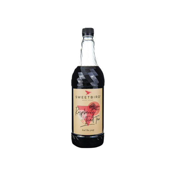 Syrop do mrożonej herbaty Sweetbird Raspberry Iced Tea, 1 l