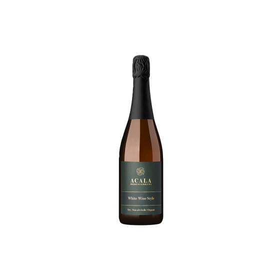Organiczny musujący fermentowany napój herbaciany ACALA Premium Kombucha White Wine Style, 750 ml