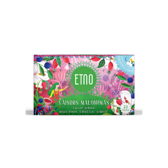 Herbata owocowa ETNO Fruity Pleasure, 22 szt.