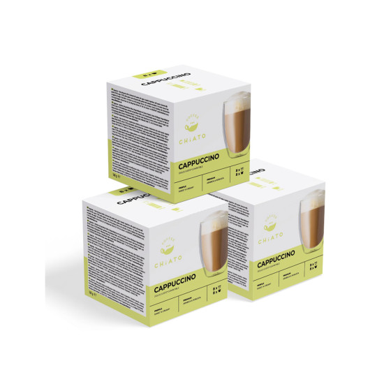 Kapsułki NESCAFÉ® Dolce Gusto® CHiATO Cappuccino, 3 x 8+8 szt.
