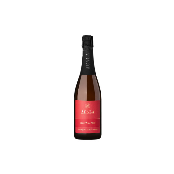 Organiczny napój ACALA Premium Kombucha Rose Wine Style, 750 ml