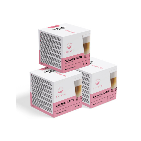 Kapsułki NESCAFÉ® Dolce Gusto® CHiATO Caramel Latte, 3 x 16 szt.