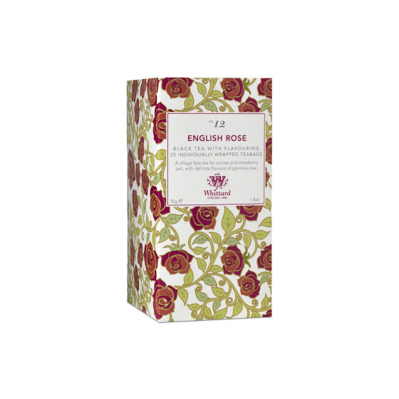 Herbata czarna Whittard of Chelsea English Rose, 25 szt.