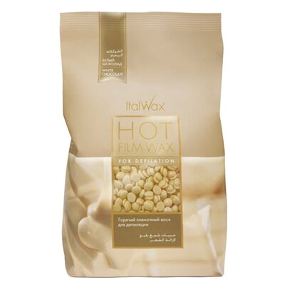 ITALWAX 1kg dropsy wosk depilacja WHITE CHOCOLATE