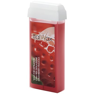 ItalWax wosk w rolce do depilacji Nogi truskawka