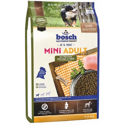 Bosch Petfood Mini Poultry&Millet drób i proso 3 kg