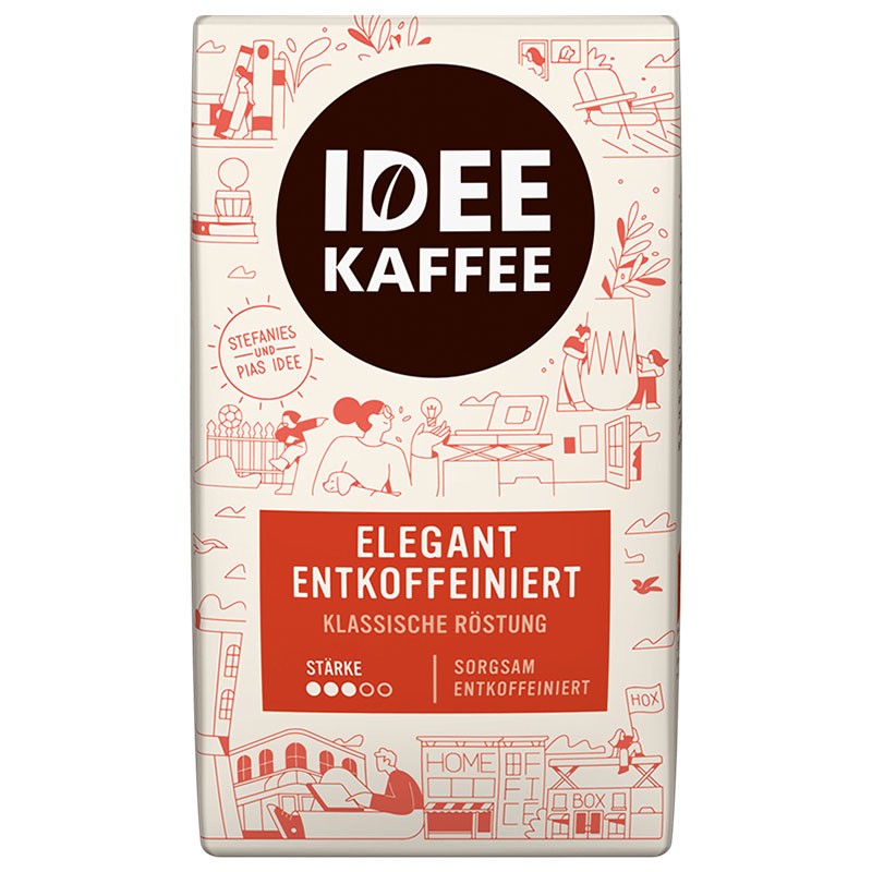 Idee Kaffee Elegant 500g (bezkofeinowa)