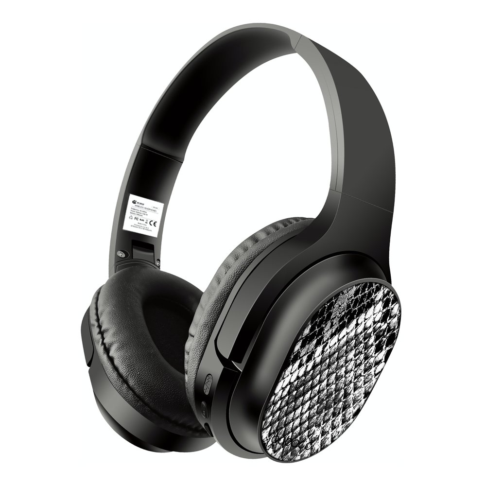 Bezprzewodowe słuchawki stereo z mikrofonem Babaco wzór Zwierzęta 004