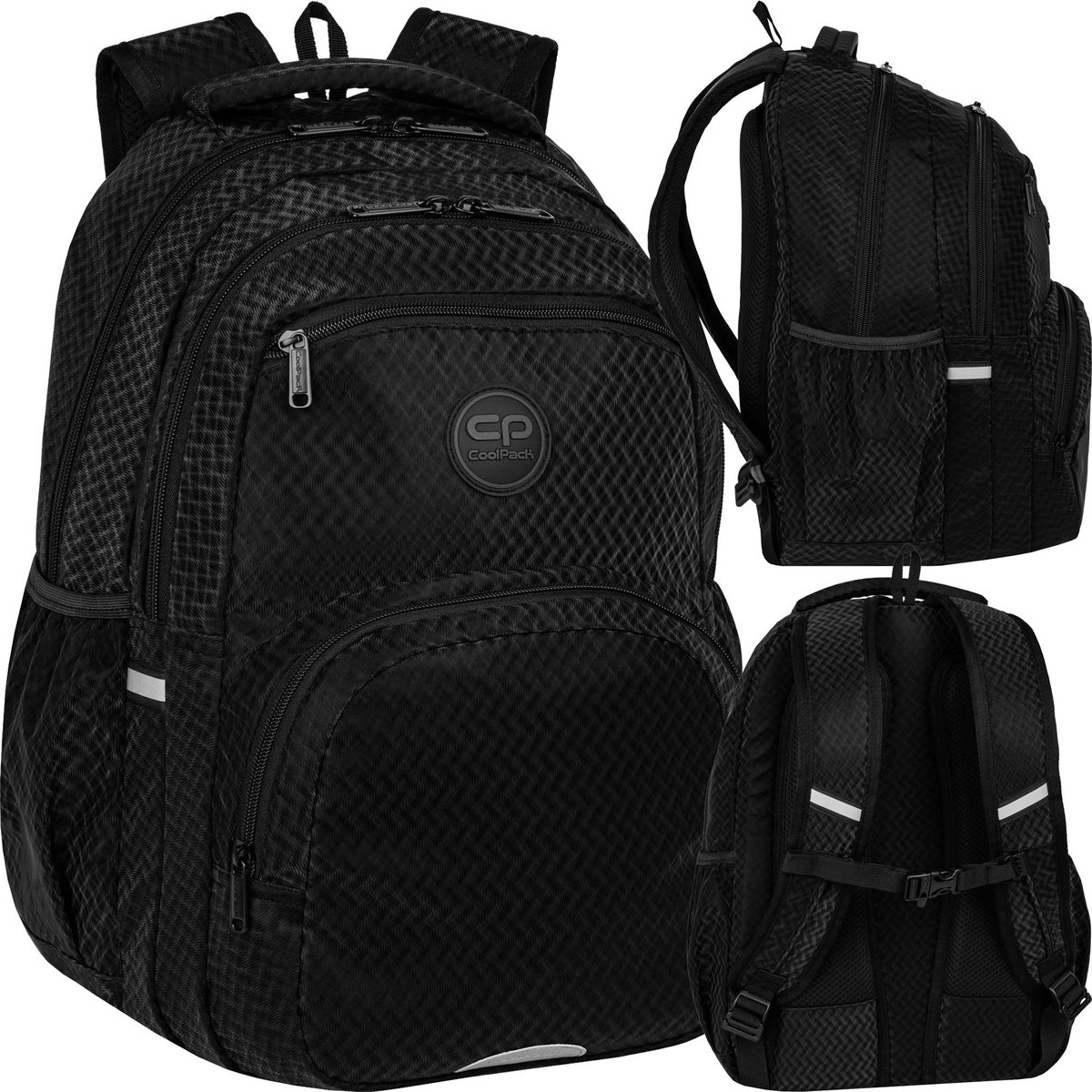 Plecak młodzieżowy Coolpack Pick Trace Black