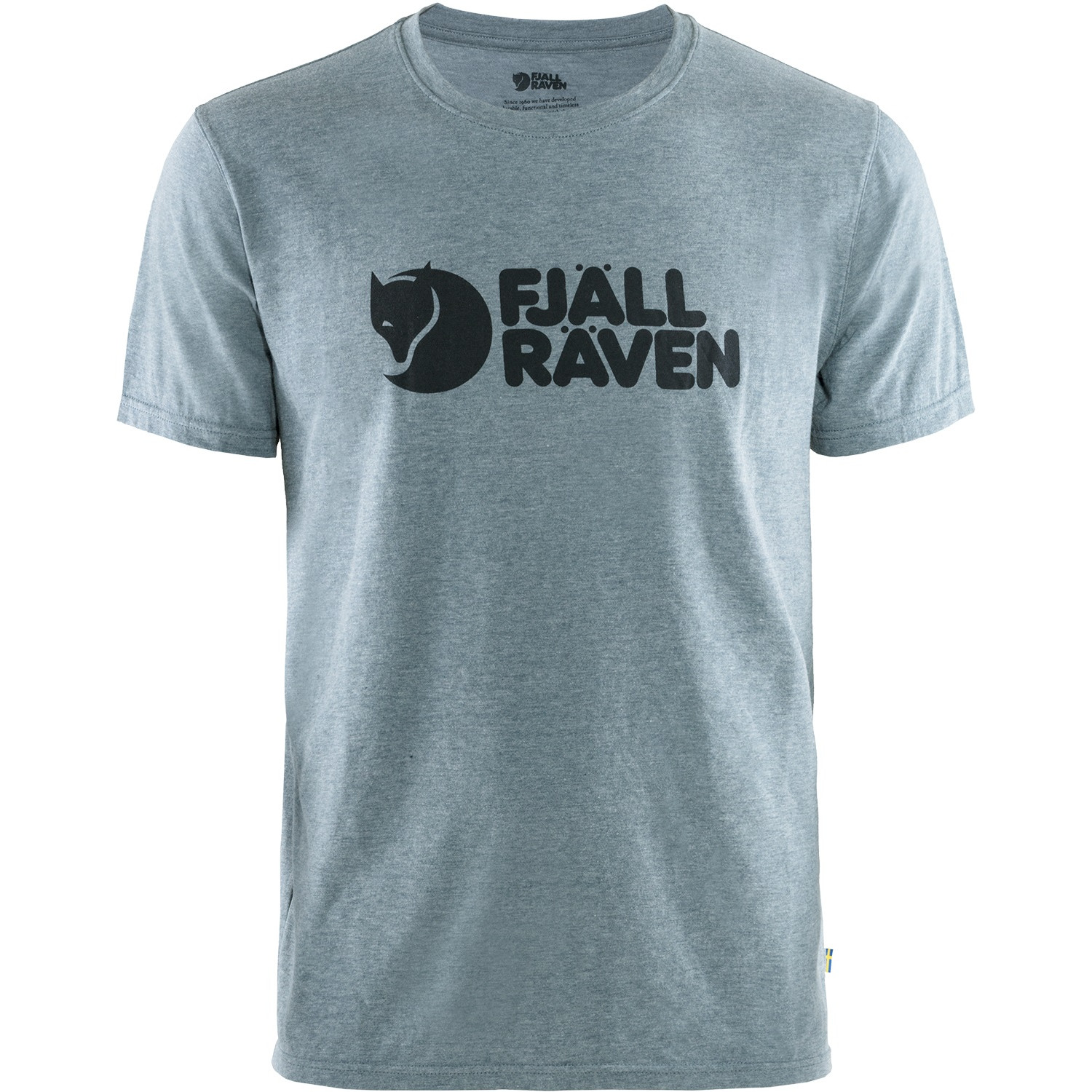Koszulka męska Fjällräven Logo T-shirt M Rozmiar: M / Kolor: niebieski