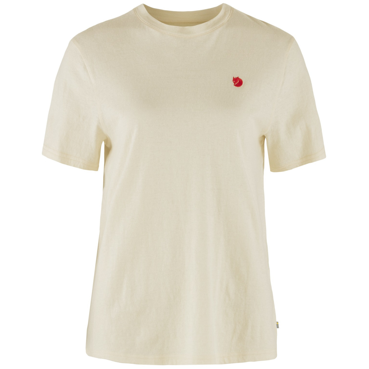 Koszulka damska Fjällräven Hemp Blend T-shirt W Rozmiar: S / Kolor: beżowy/biały