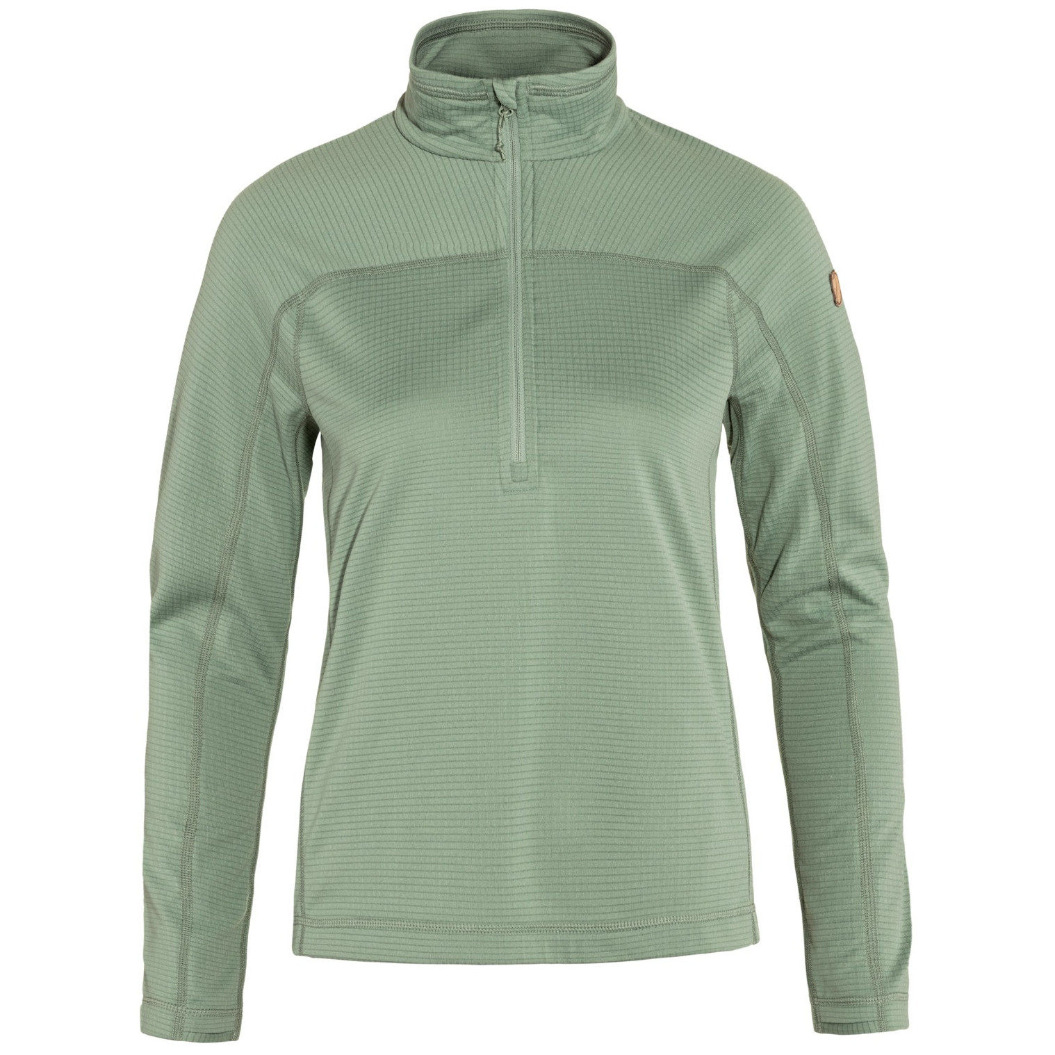 Bluza damska Fjällräven Abisko Lite Fleece Half Zip W Rozmiar: M / Kolor: jasnozielony
