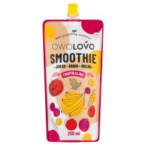 Owolovo Smoothie topikalnie Jabłko-banan-malina 250 ml