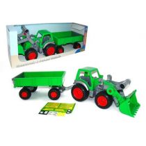 Farmer Technic traktor-ładowarka z przycz.37770 Polesie
