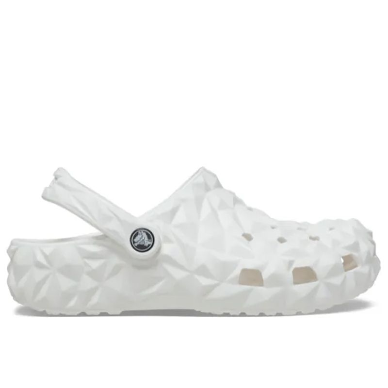 Klapki Crocs Classic Geometric Clog 209563-100 - białe