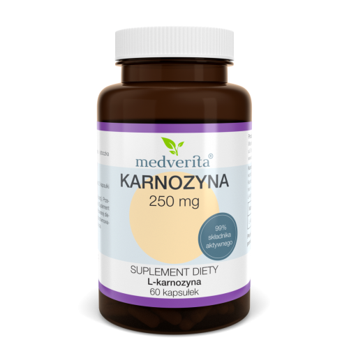 Medverita, Karnozyna L-karnozyna 250 mg 60 kaps.