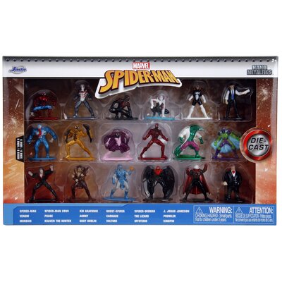 Figurki metalowe Spider-Man 18-pak wersja 9