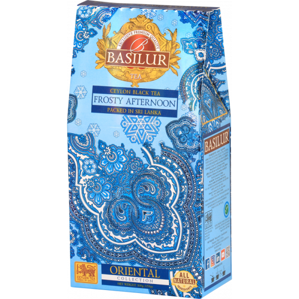 BASILUR Herbata Oriental Collection Frosty Afternoon stożek 100g