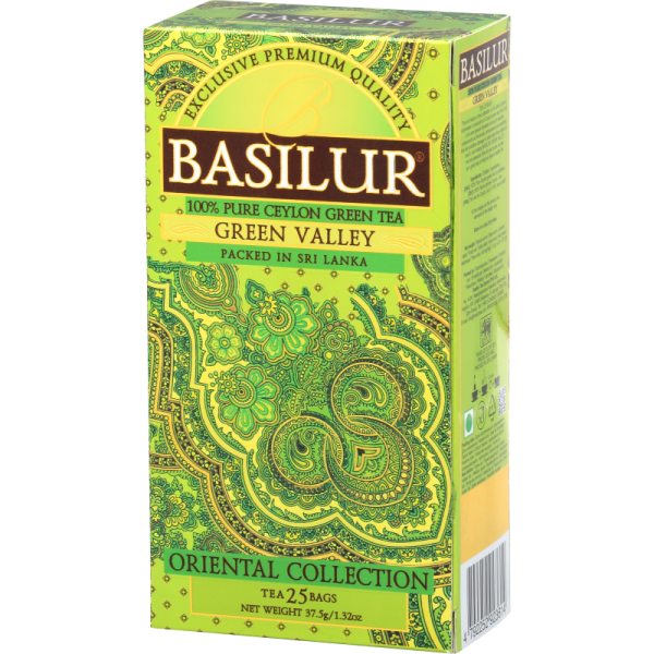 BASILUR BASILUR Herbata Oriental Collection Green Valley 25 x 1,5g WIKR-990052