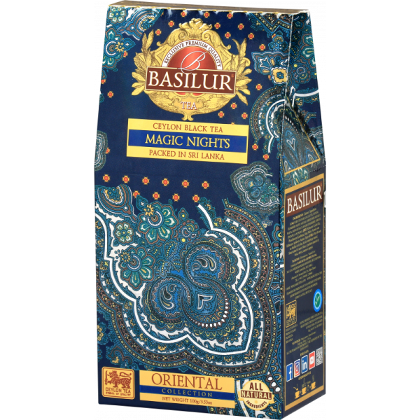 BASILUR BASILUR Herbata Oriental Collection Magic Nights stożek 100g WIKR-966985