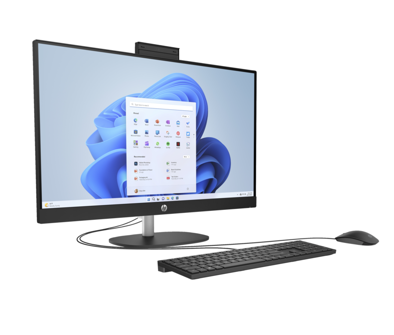 All in One HP 27-cr0655nd / 895R8EA / Intel i5-13 / 16GB / SSD 512GB / Intel Xe / FullHD / Win 11 / Czarny