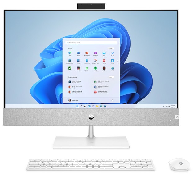 All in One 27-ca0039nf / 6K9Q1EA / AMD Ryzen 5 / 16GB / SSD 1TB / AMD Radeon / FullHD / Win 11 / Biały