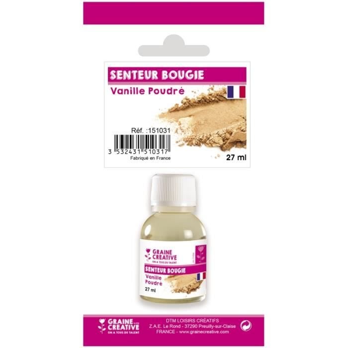 Świeca zapachowa - Pudrowa wanilia - 27 ml