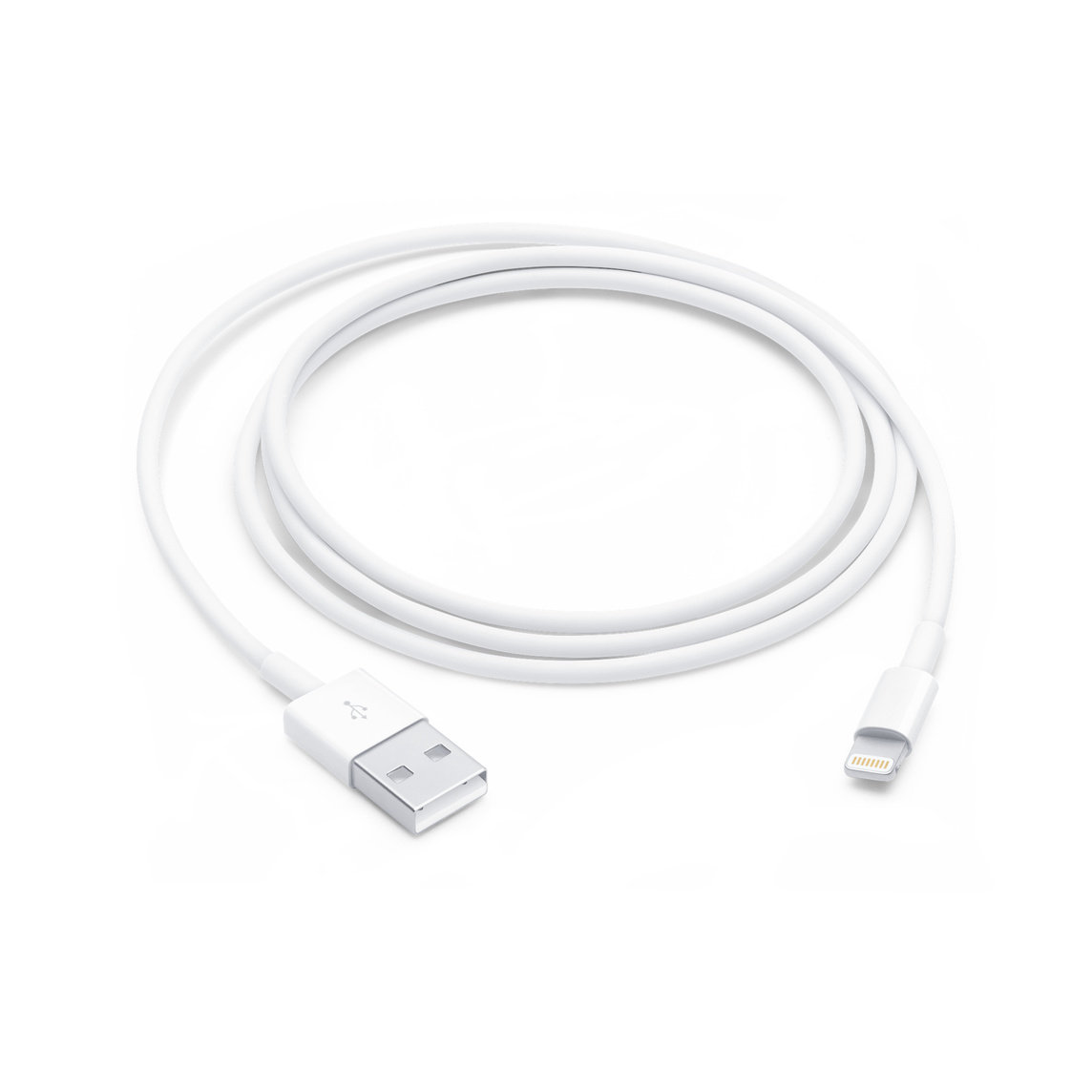 Kabel przewód USB-A - Lightning 1m  biały