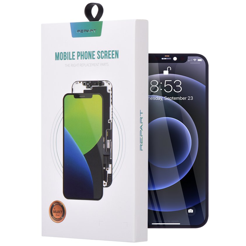 Wyświetlacz REPART do iPhone 12/12 Pro Soft OLED szybka dotyk digitizer