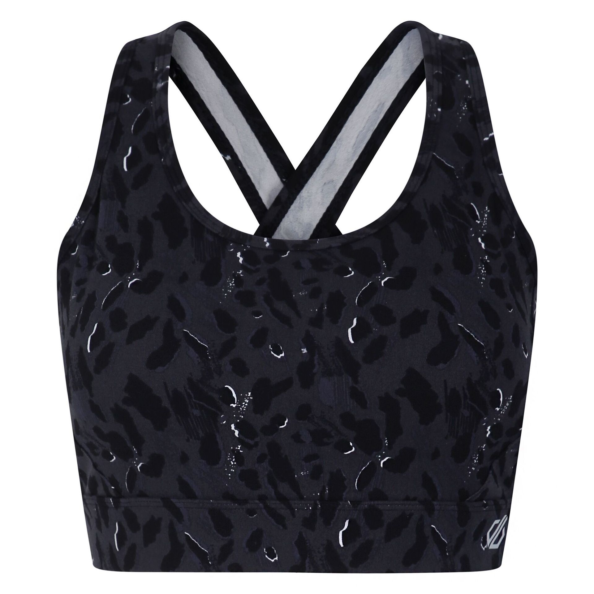 Dare 2b - Damski Biustonosz Sportowy Swift II Czarny, Rozmiar: XS