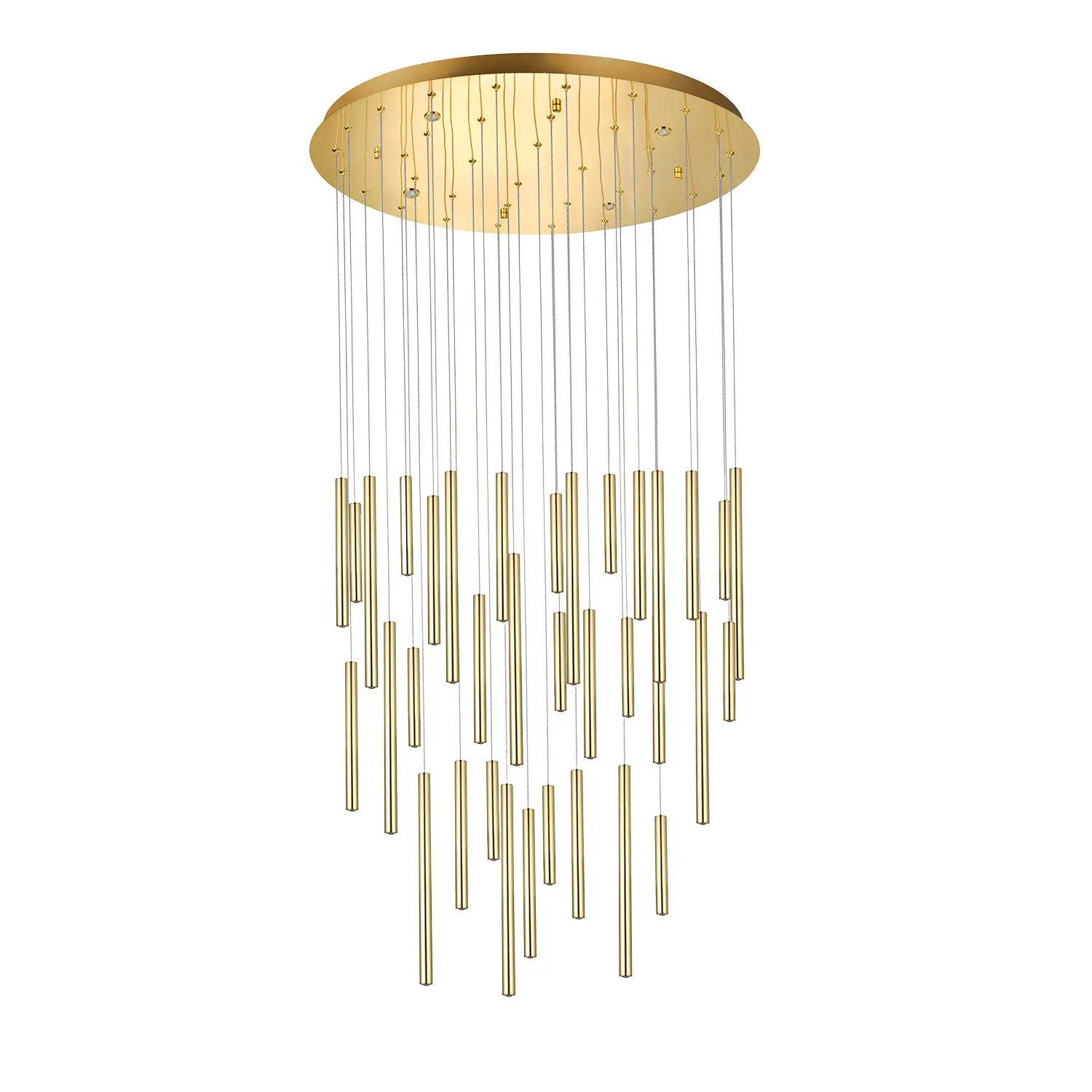 Lampa wisząca ILIOS 36 3-STEP DIMM złota AZ5748 - AZzardo