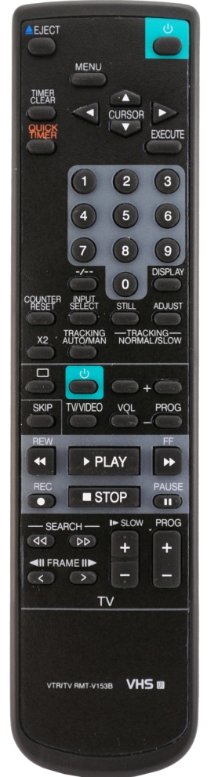 Pilot za Sony RMT-V153C VIDEO VCR VHS ZAMIENNIK WYPRZEDAŻ