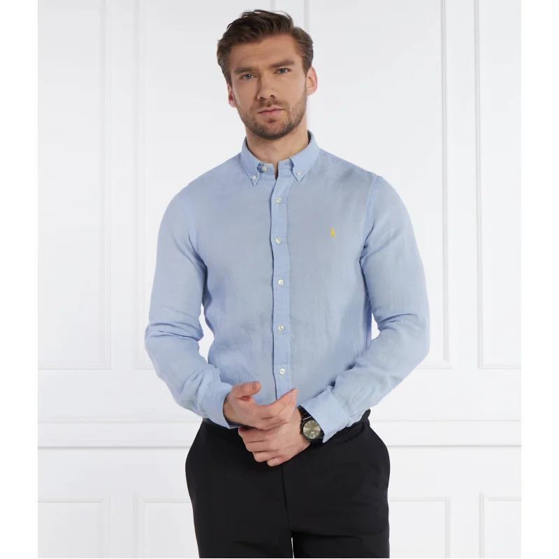POLO RALPH LAUREN Lniana koszula | Slim Fit
