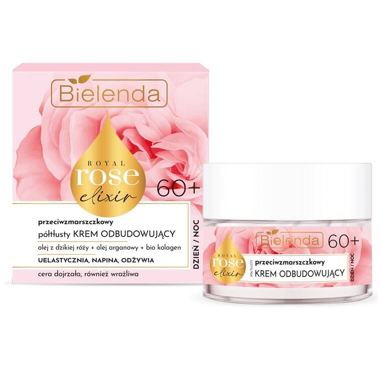 Bielenda półtłusty krem odbudowujący 60+ 50ml