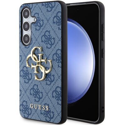 Guess GUHCS24M4GMGBL S24+ S926 niebieski/blue hardcase 4G Big Metal Logo