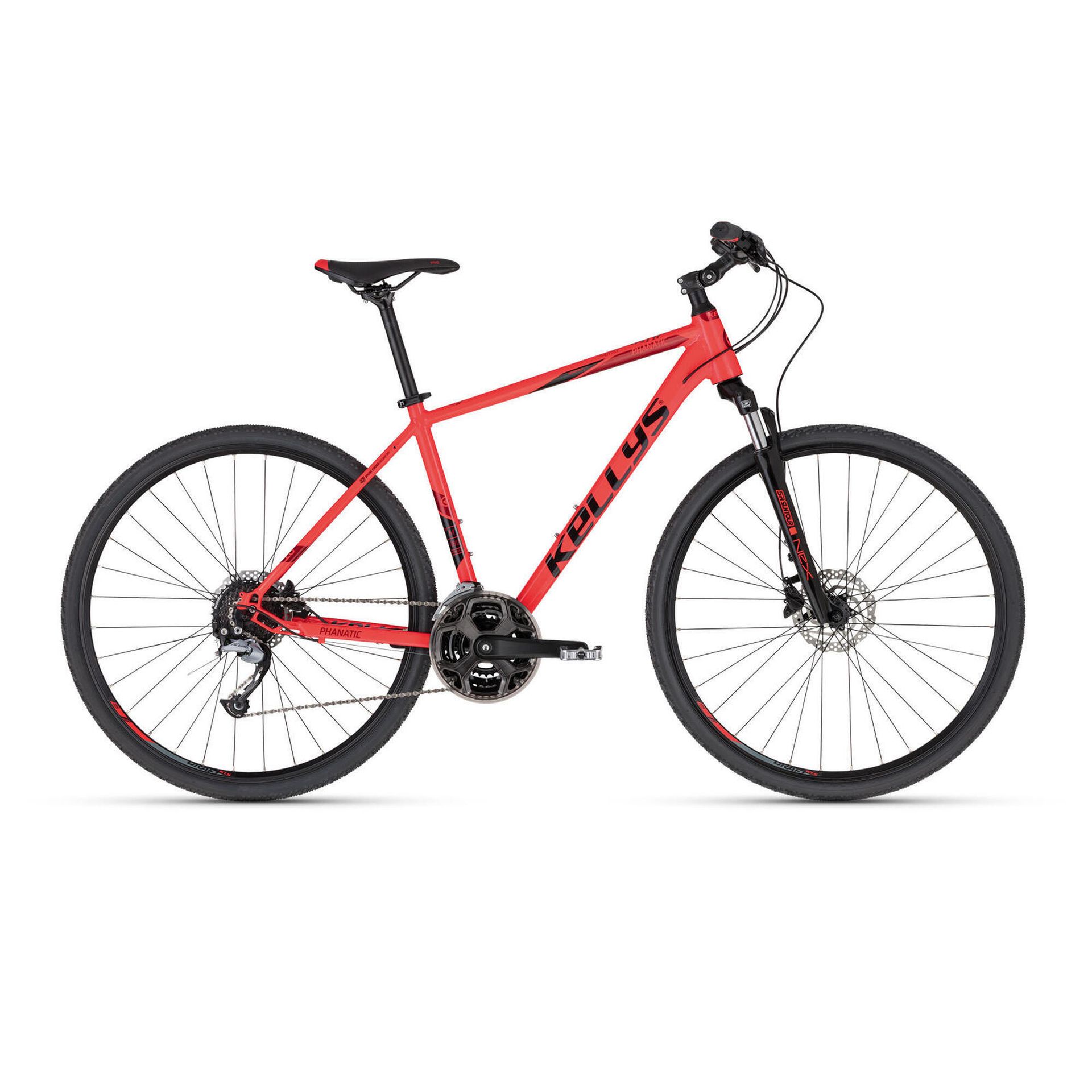Rower crossowy męski Kellys Phanatic 10 red M
