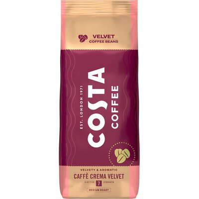 COSTA COFFEE Caffe Crema Velvet kawa ziarnista Medium Roast 1000g