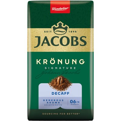 Jacobs KRAFT Kawa bezkofeinowa Krönung Decaff drobno mielona 250 g