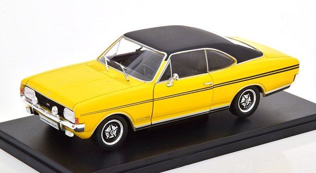 Atlas Opel Commodore A Gs/E Coupe Yellow  1:24  G1648004